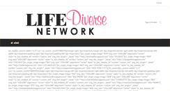 Desktop Screenshot of lifediverse.com