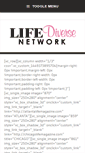 Mobile Screenshot of lifediverse.com